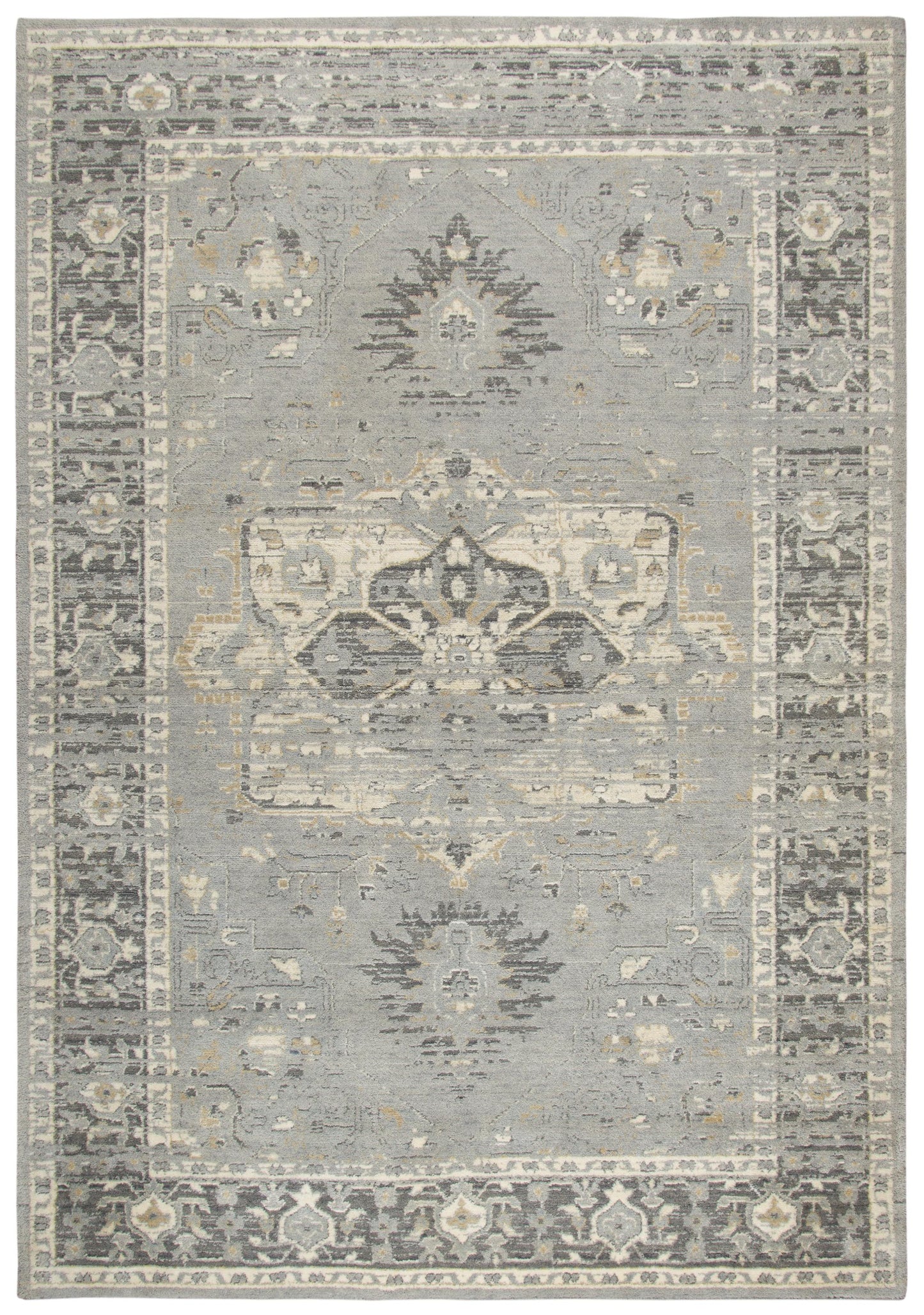 Gossamer GS6798 Gray Hybrid Rug - Rizzy