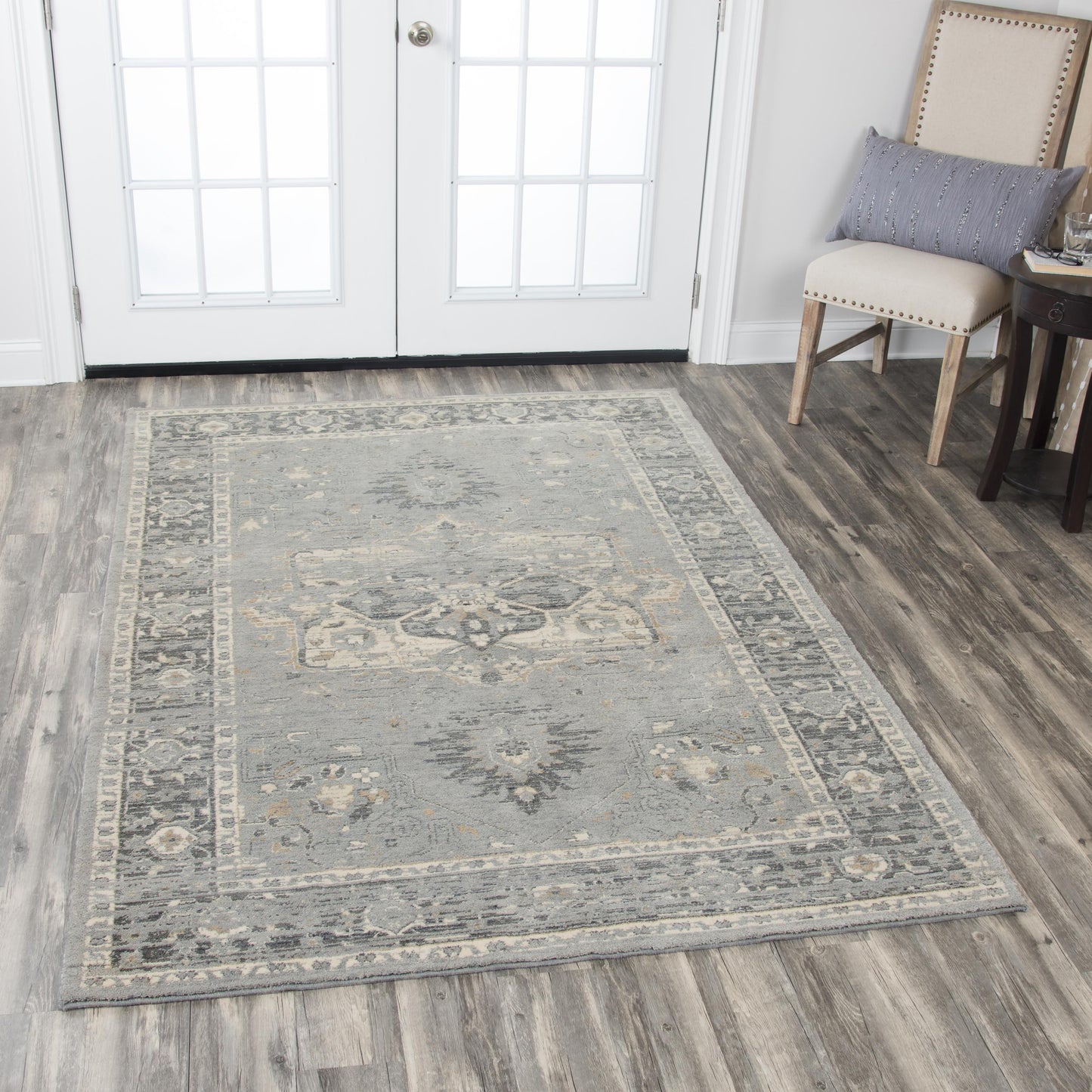 Gossamer GS6798 Gray Hybrid Rug - Rizzy