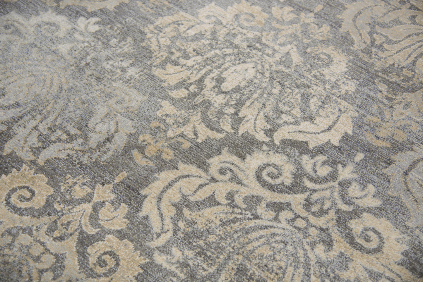 Gossamer GS7220 Dark Gray Hybrid Rug - Rizzy