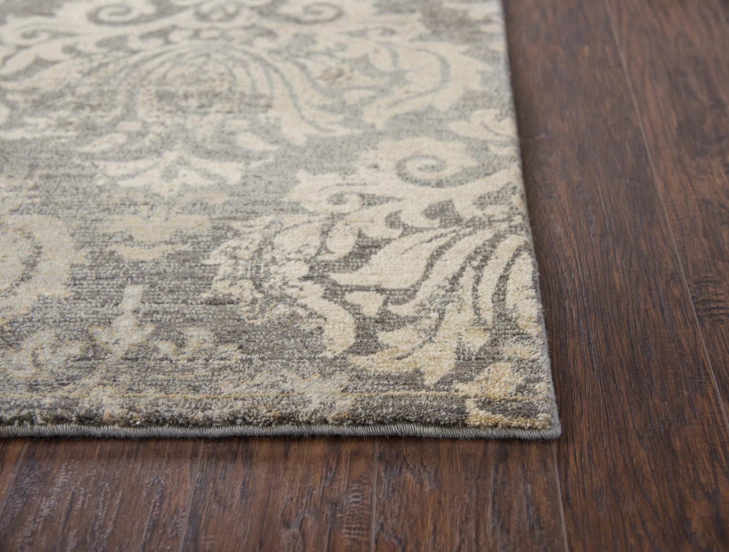 Gossamer GS7220 Dark Gray Hybrid Rug - Rizzy
