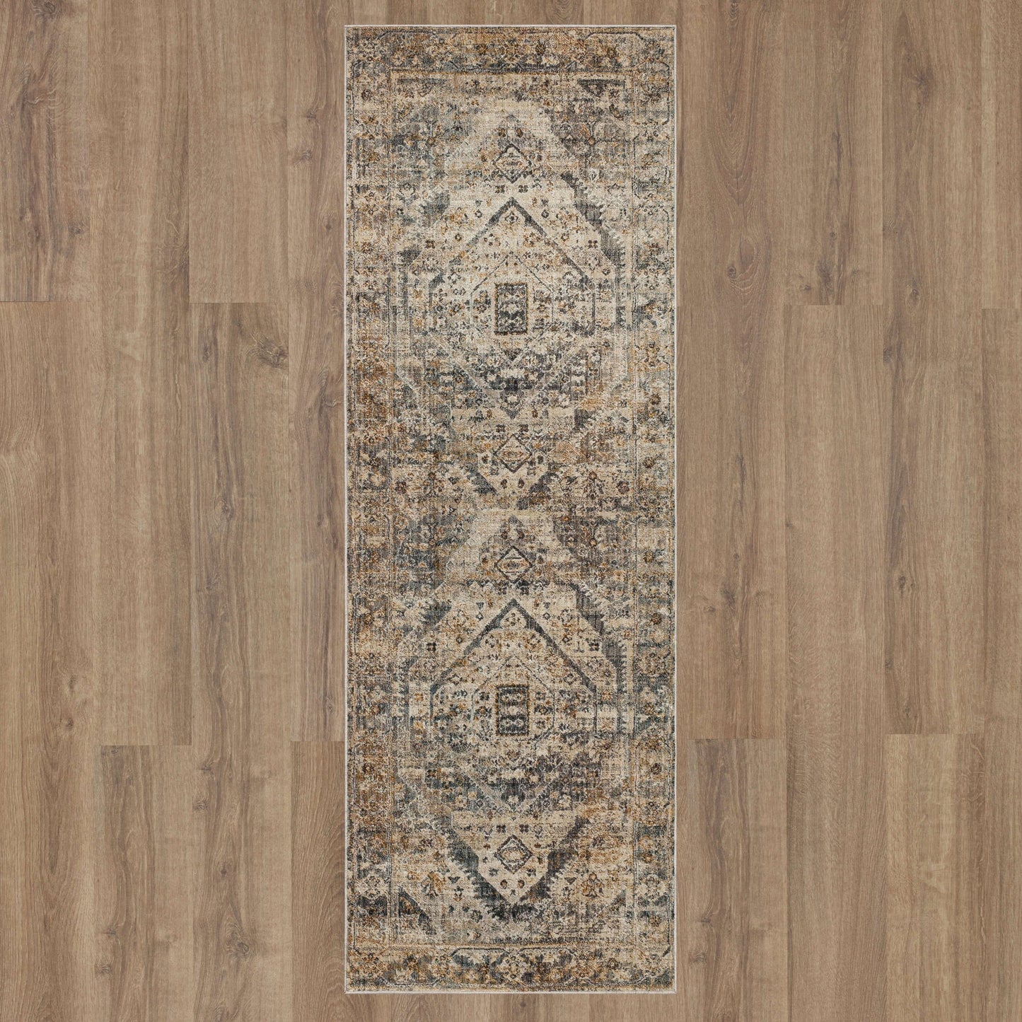 Gamin Grey Area Rug - Karastan