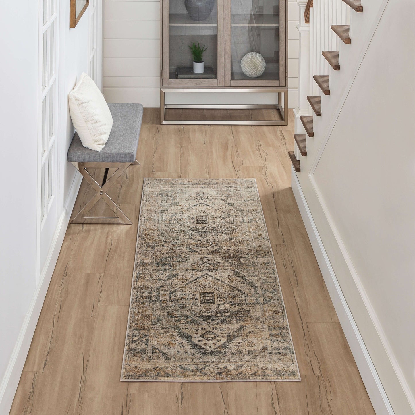 Gamin Grey Area Rug - Karastan