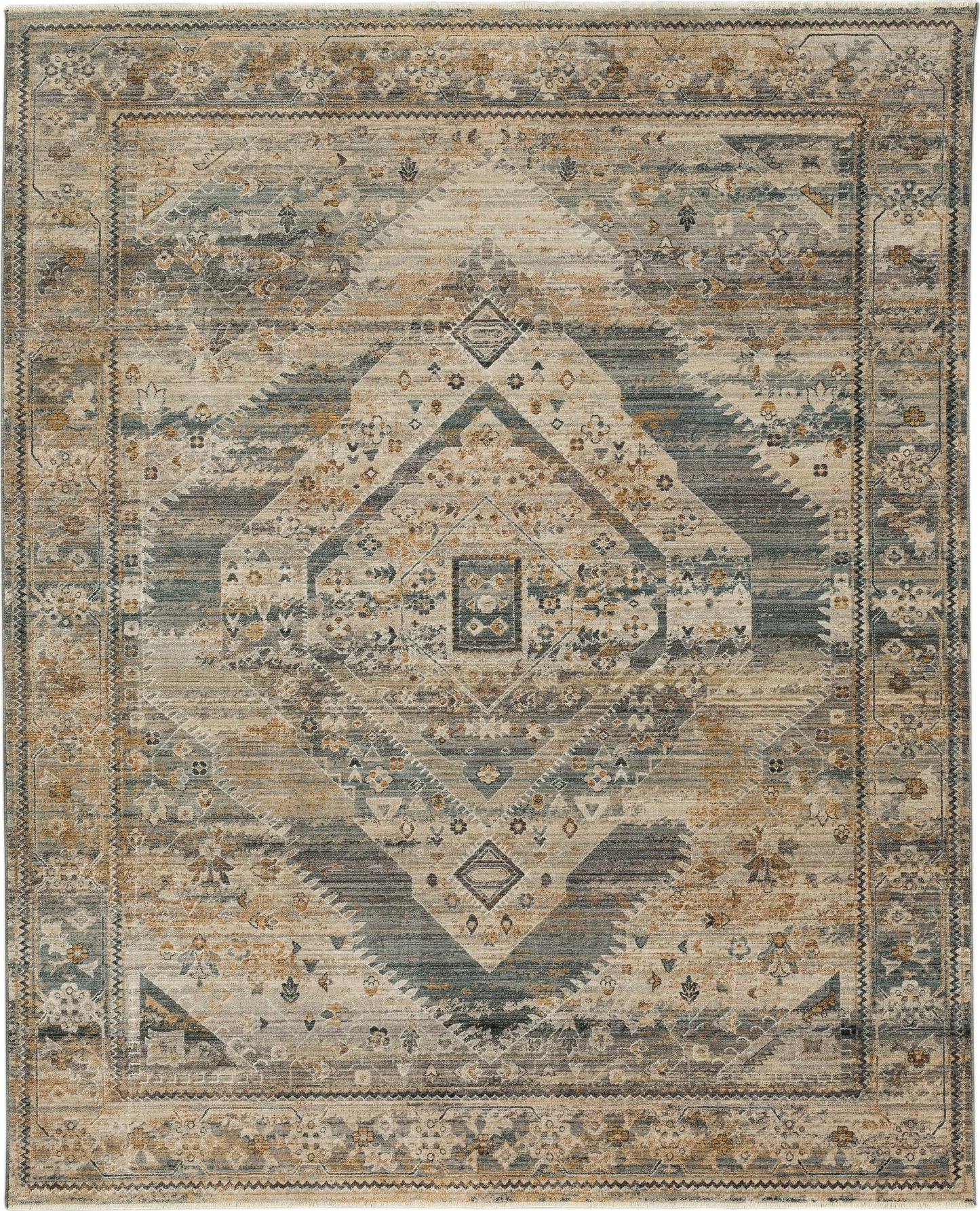 Gamin Grey Area Rug - Karastan