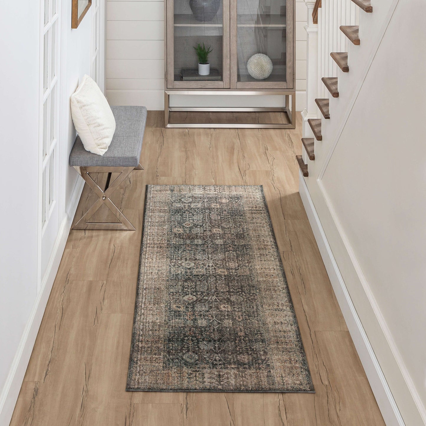 Karastan Rugs Grasole Denim Area Rug