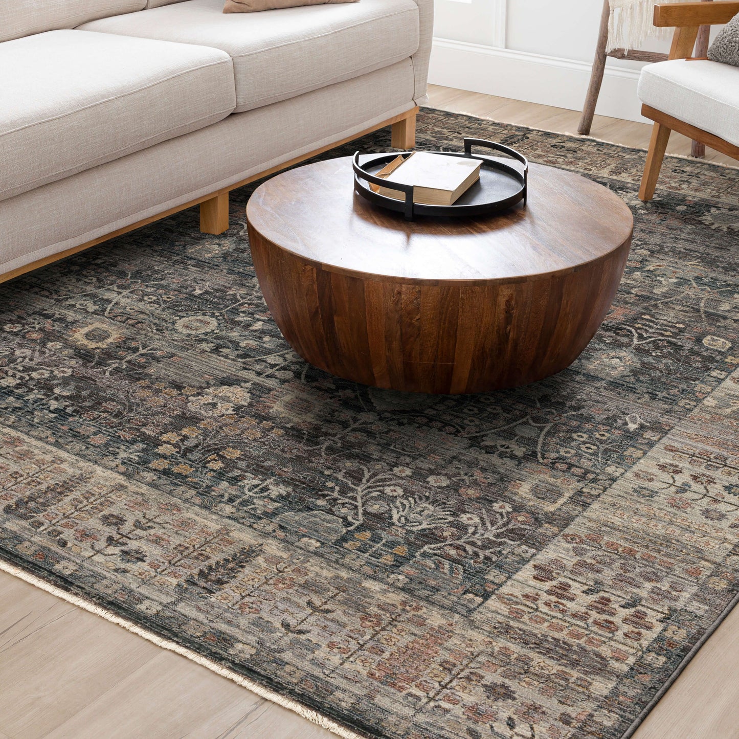 Karastan Rugs Grasole Denim Area Rug