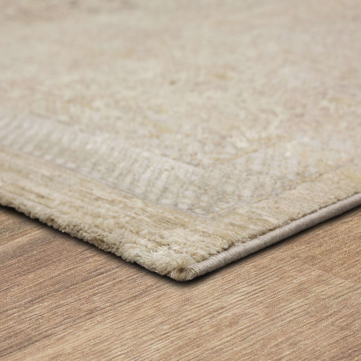 Grinstead Flaxen Beige Area Rug - Karastan
