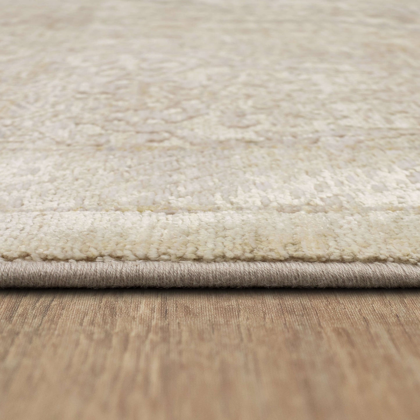 Grinstead Flaxen Beige Area Rug - Karastan