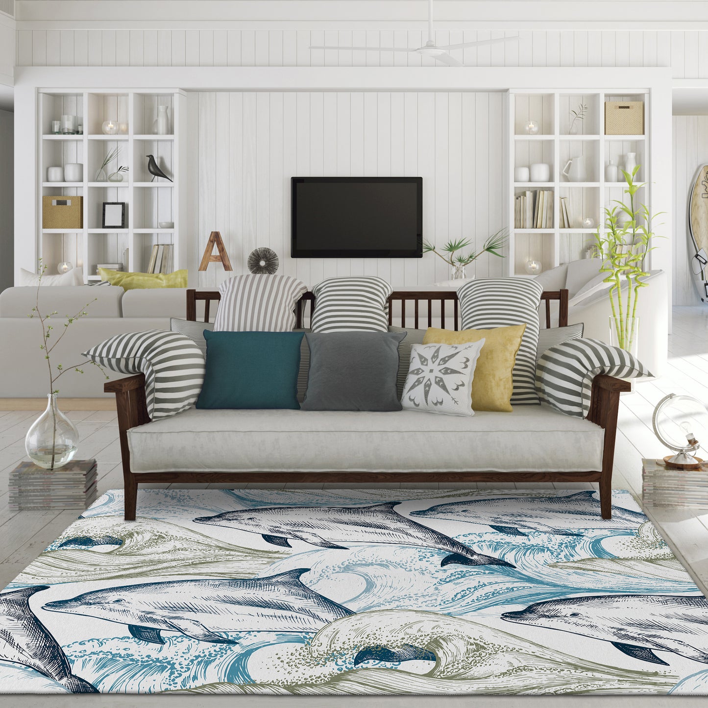 Machine Made Harbor HA10 Ivory - Dalyn Rugs