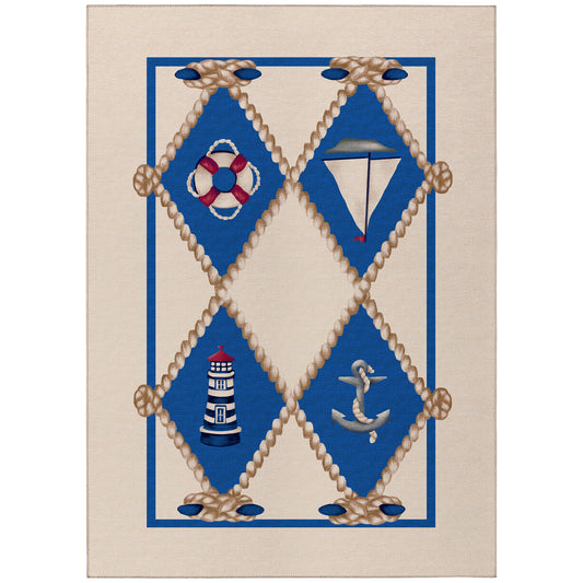 Machine Made Harbor HA6 Ivory - Dalyn Rugs