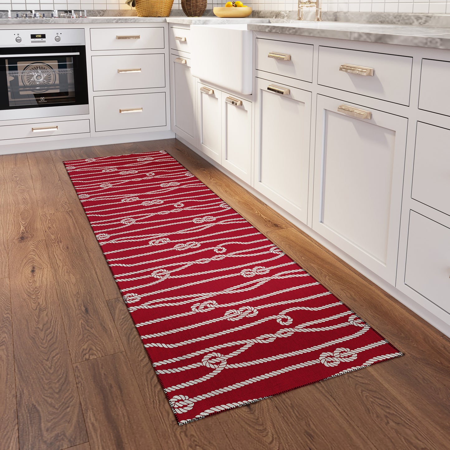 Machine Made Harbor HA7 Red - Dalyn Rugs
