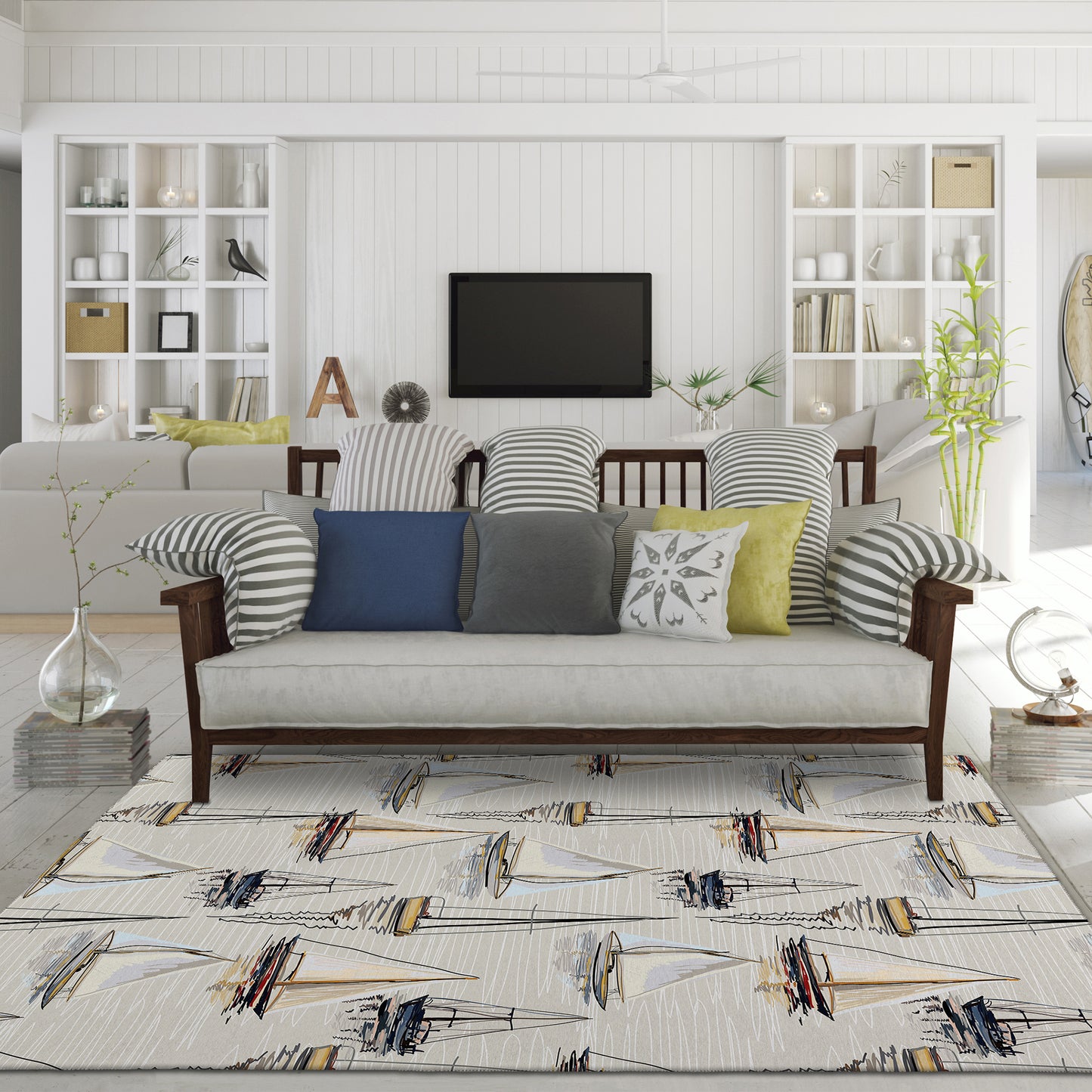 Machine Made Harbor HA8 Ivory - Dalyn Rugs