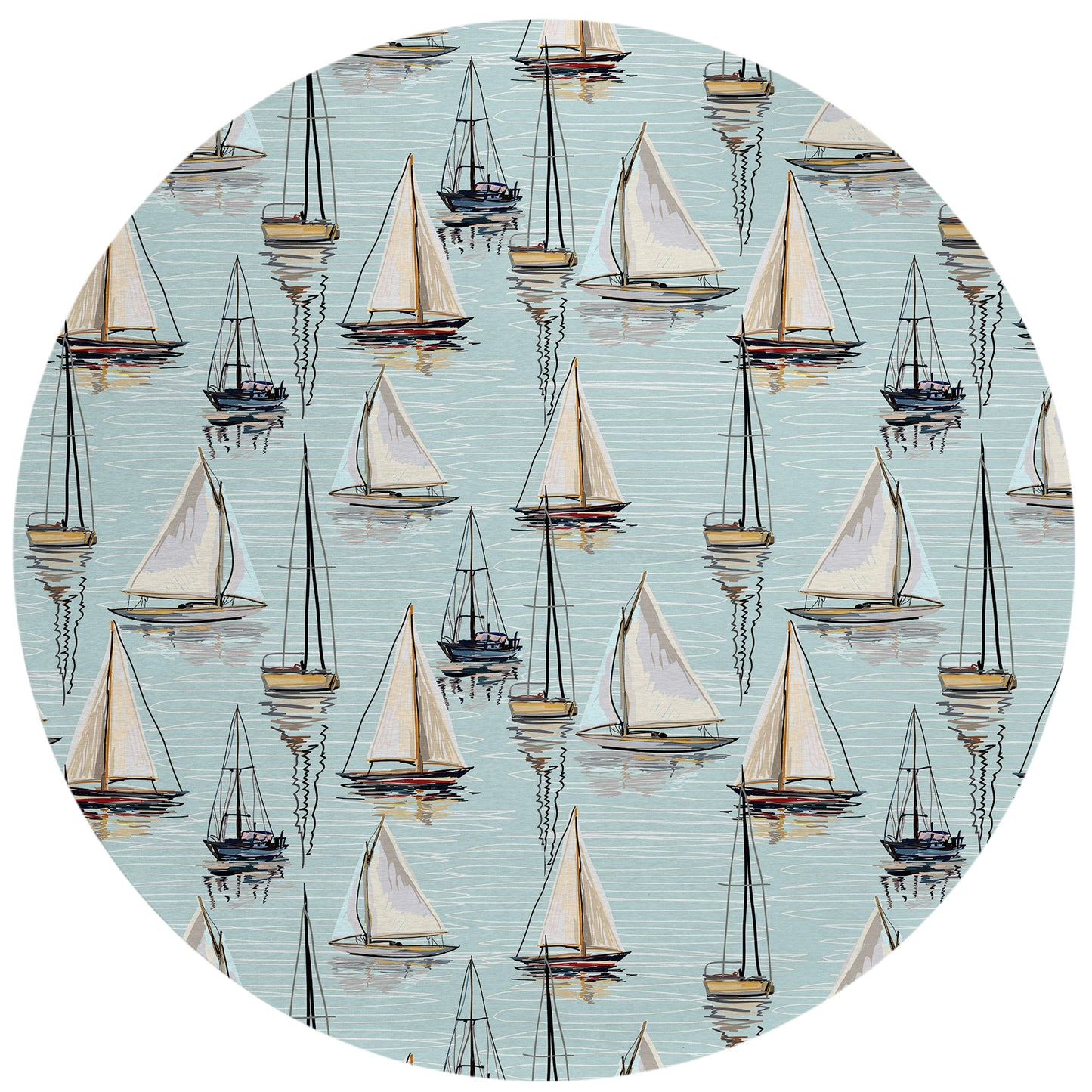Machine Made Harbor HA8 Sky - Dalyn Rugs