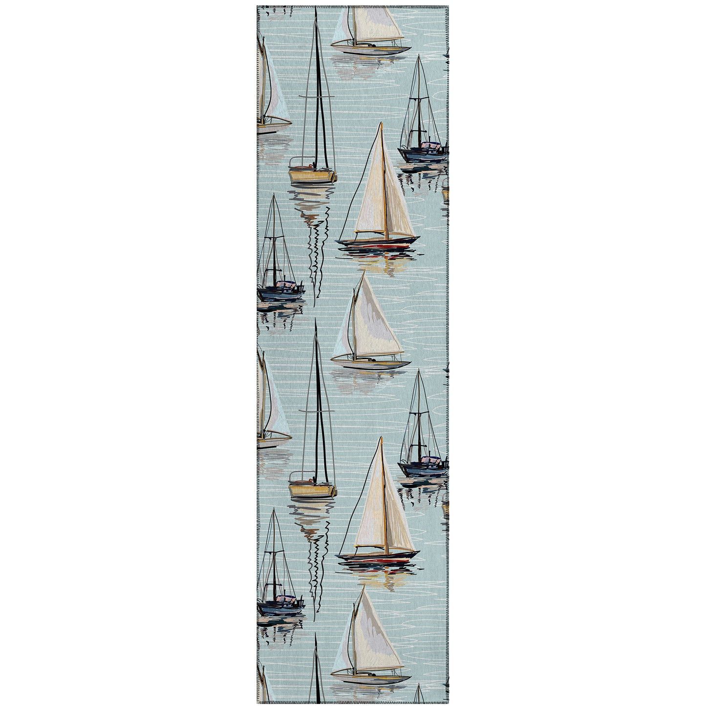 Machine Made Harbor HA8 Sky - Dalyn Rugs