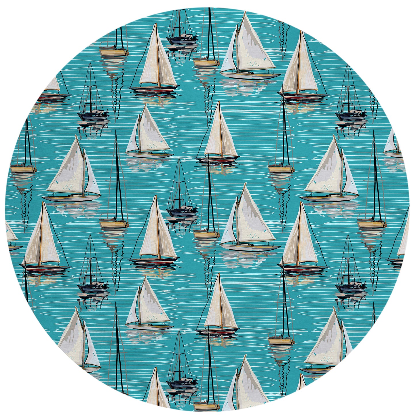 Machine Made Harbor HA8 Teal - Dalyn Rugs
