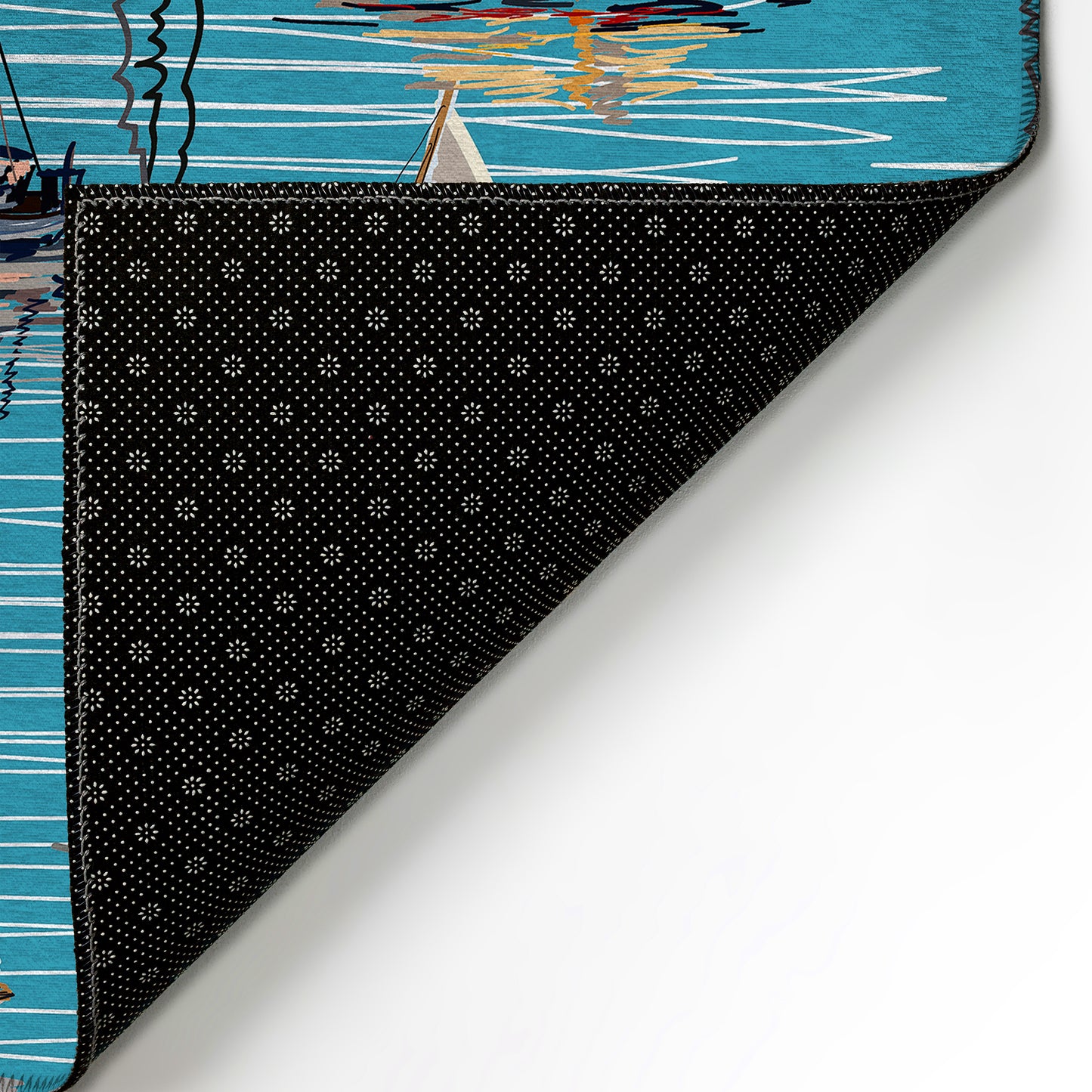 Machine Made Harbor HA8 Teal - Dalyn Rugs