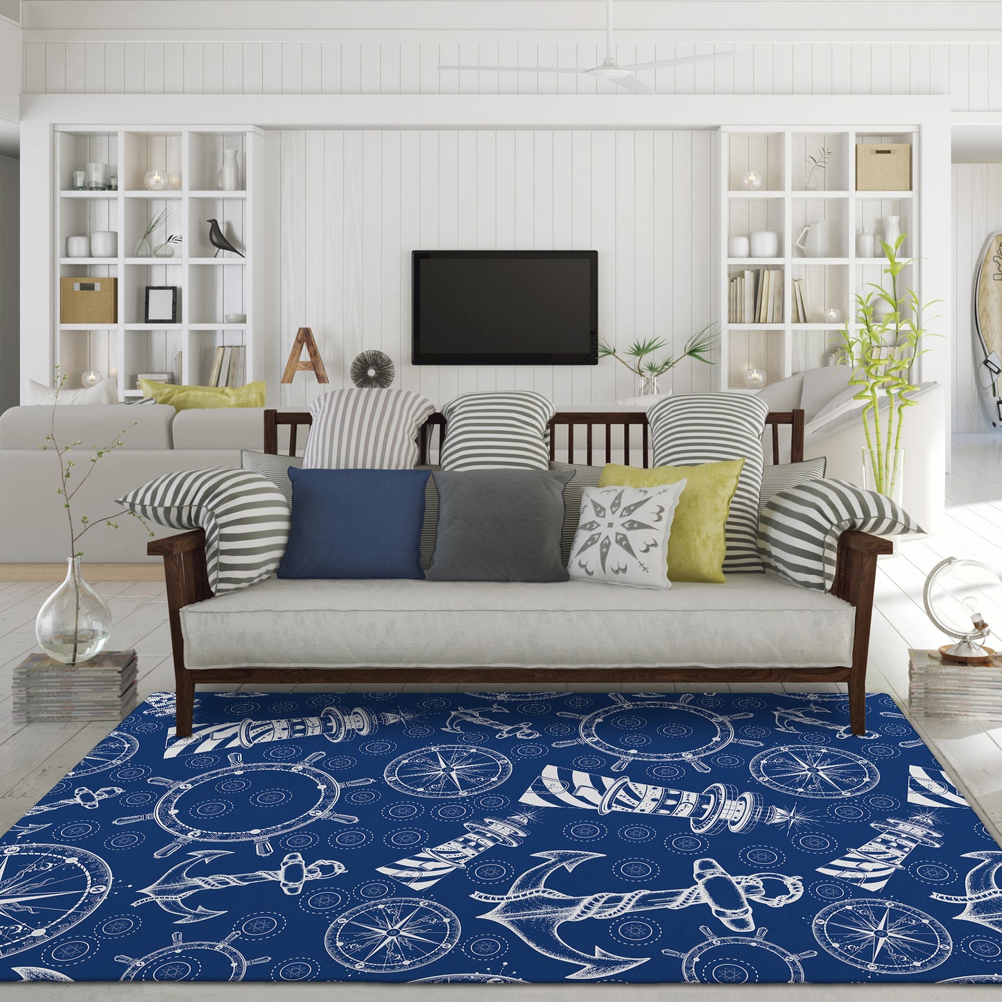 Machine Made Harbor HA9 Navy - Dalyn Rugs