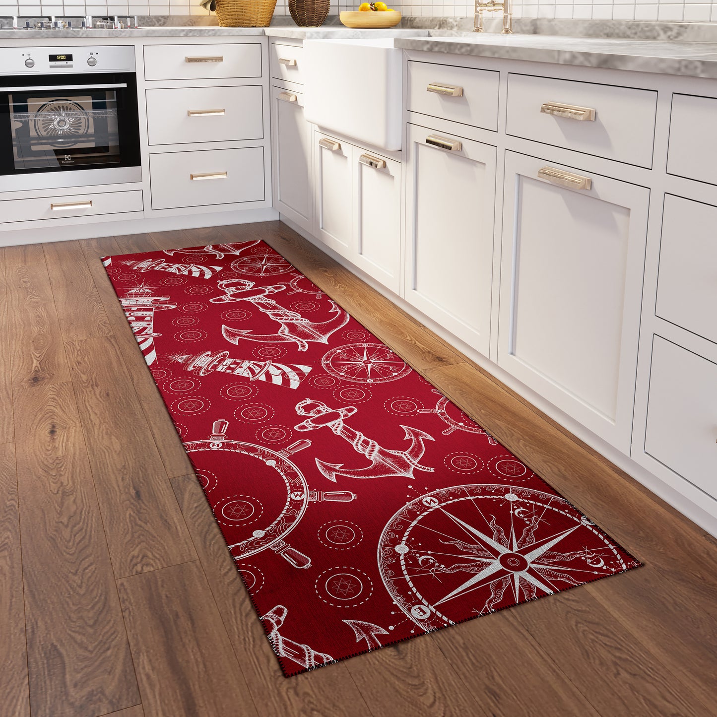 Machine Made Harbor HA9 Red - Dalyn Rugs