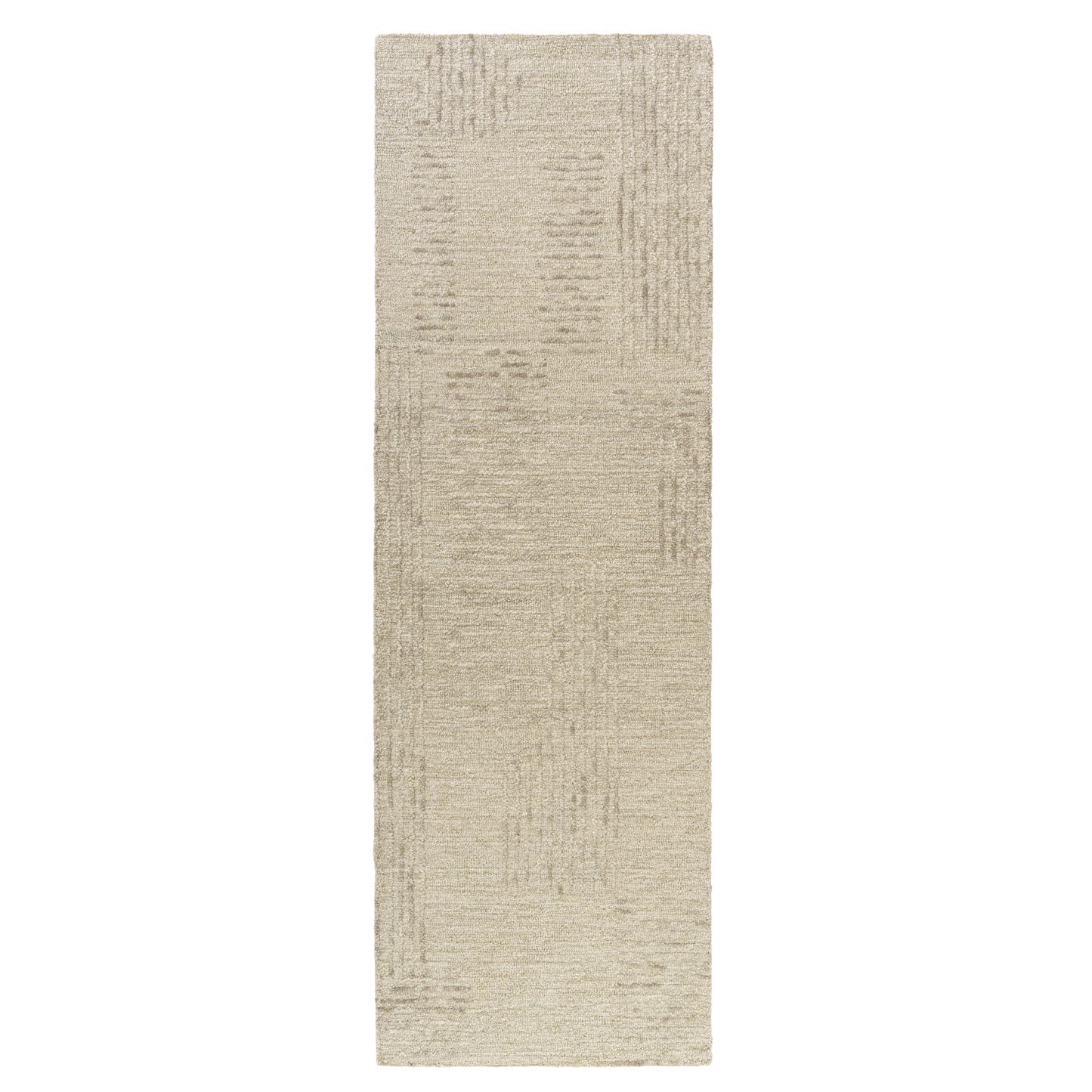 Haze-82445 Casual Hand-Tufted Beige/Cream Cotton Indoor Area Rug - LR Home