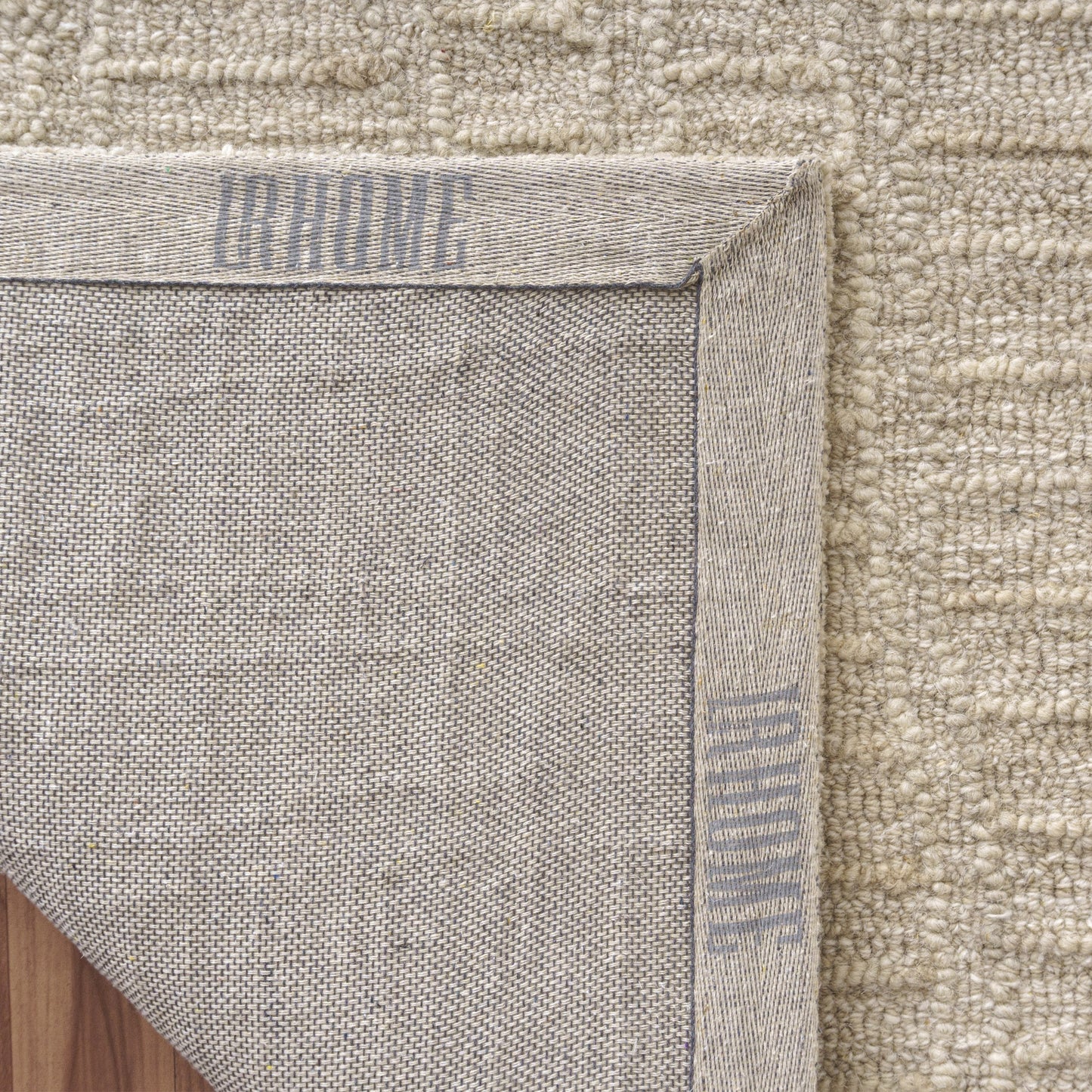 Haze-82448 Casual Hand-Tufted Light Taupe/Cream Cotton Indoor Area Rug - LR Home