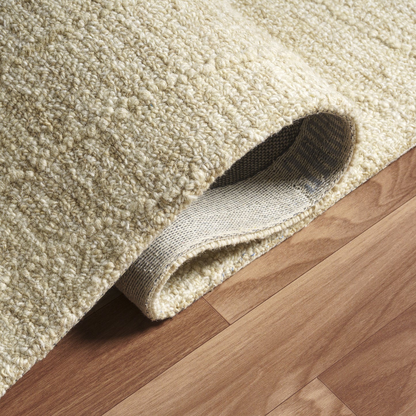 Haze-82449 Casual Hand-Tufted Beige/Cream Cotton Indoor Area Rug - LR Home