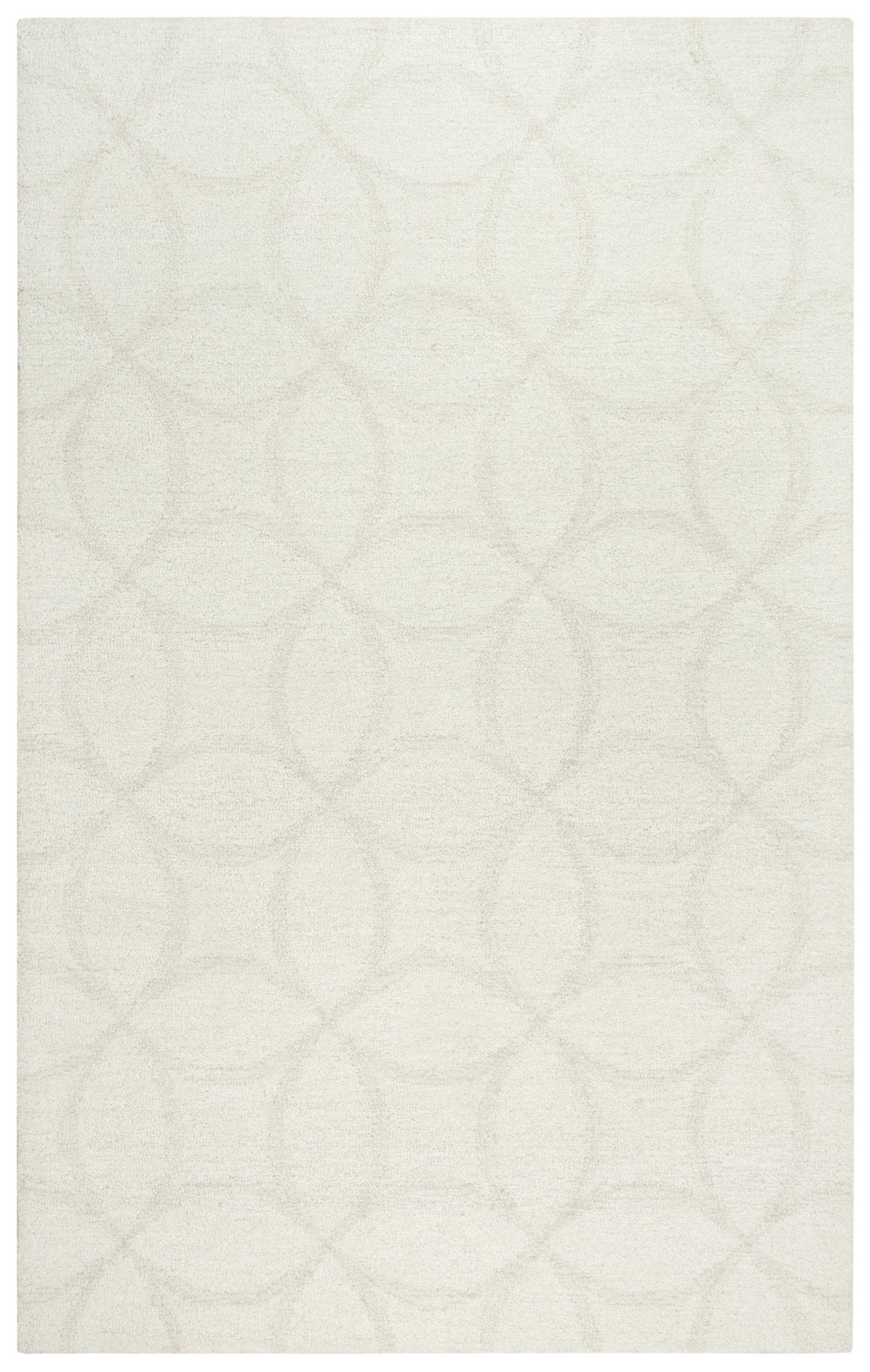 Harmony HMY976 Ivory Hand-Tufted Rug - Rizzy