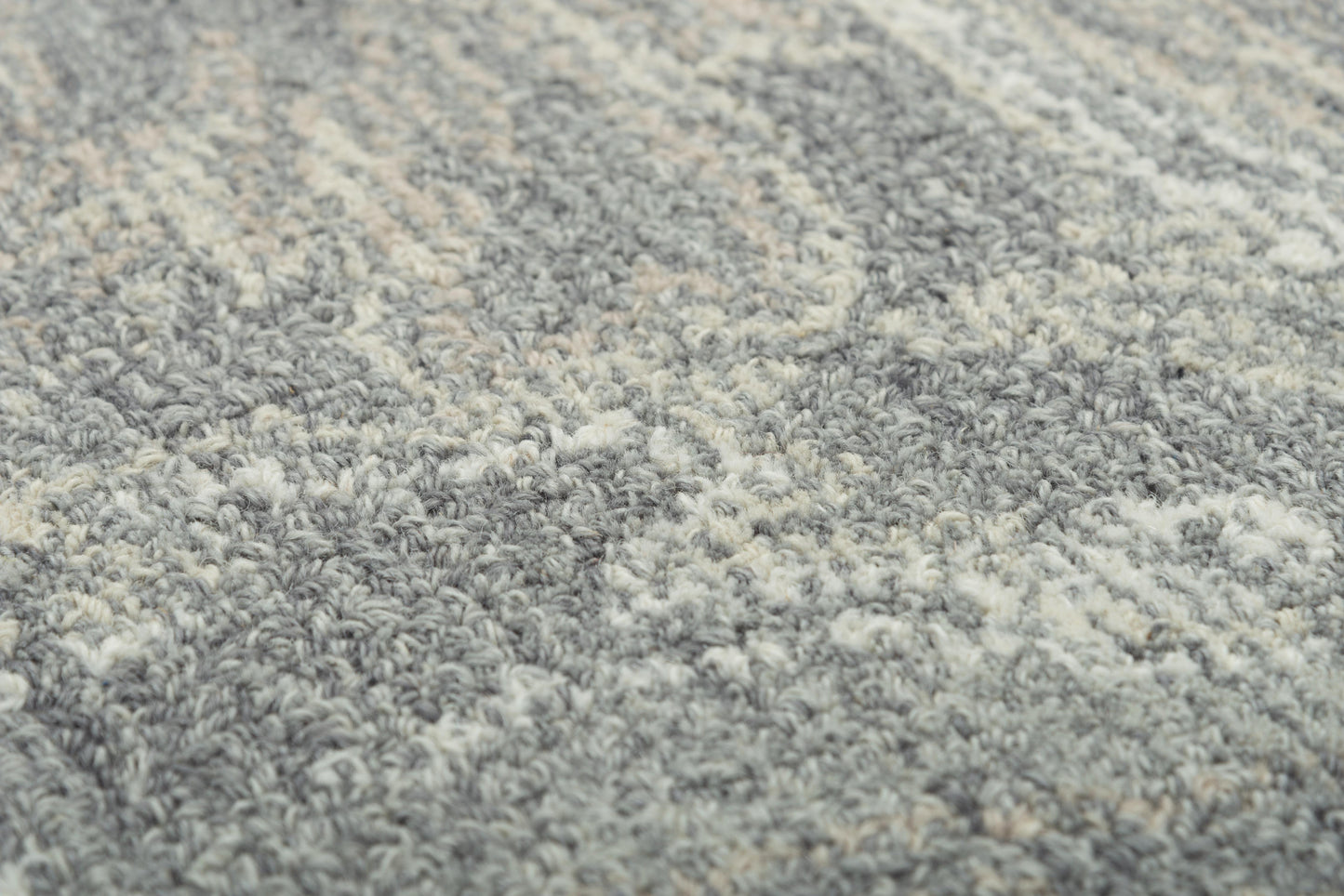 Harmony HMY977 Gray Hand-Tufted Rug - Rizzy