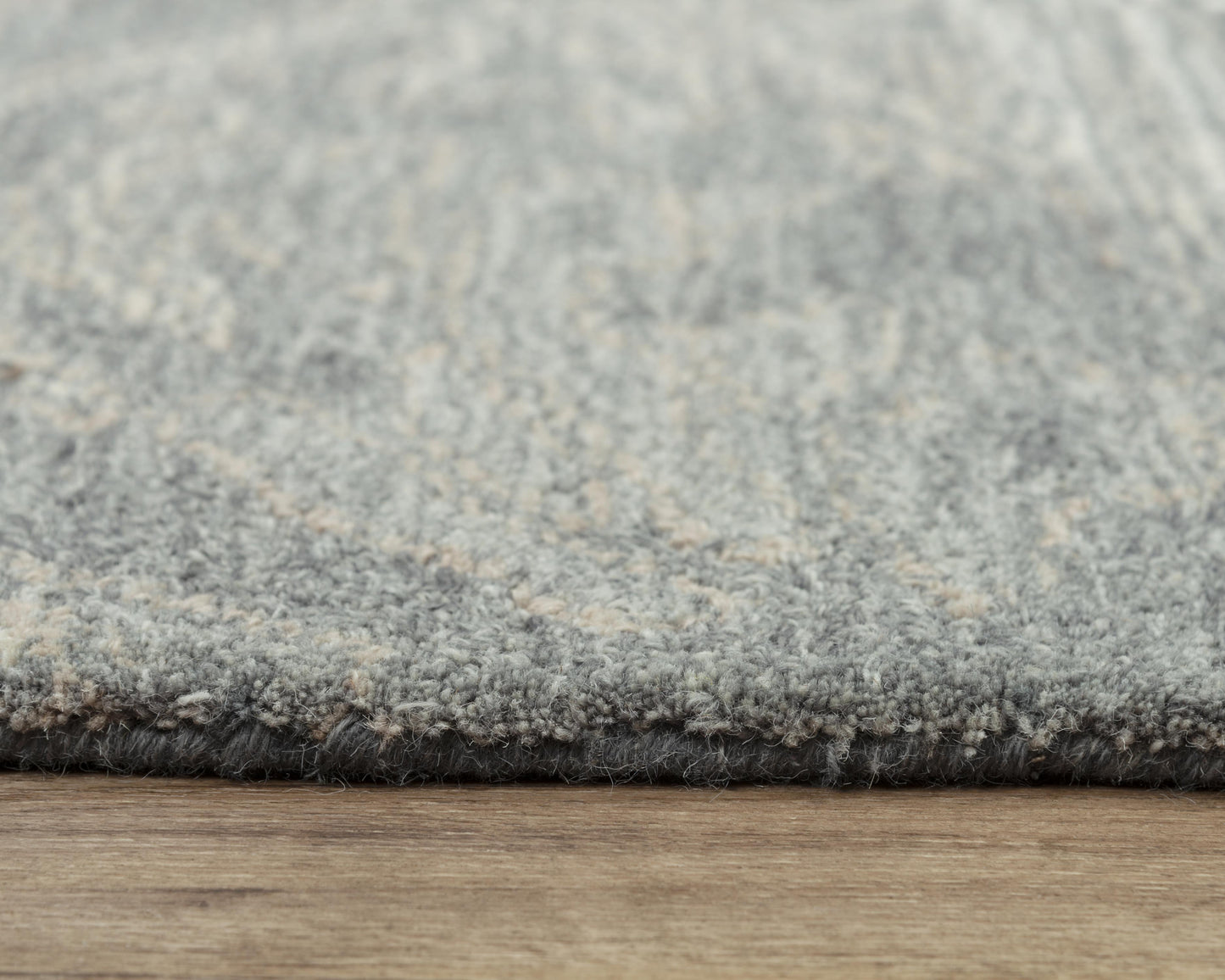 Harmony HMY977 Gray Hand-Tufted Rug - Rizzy
