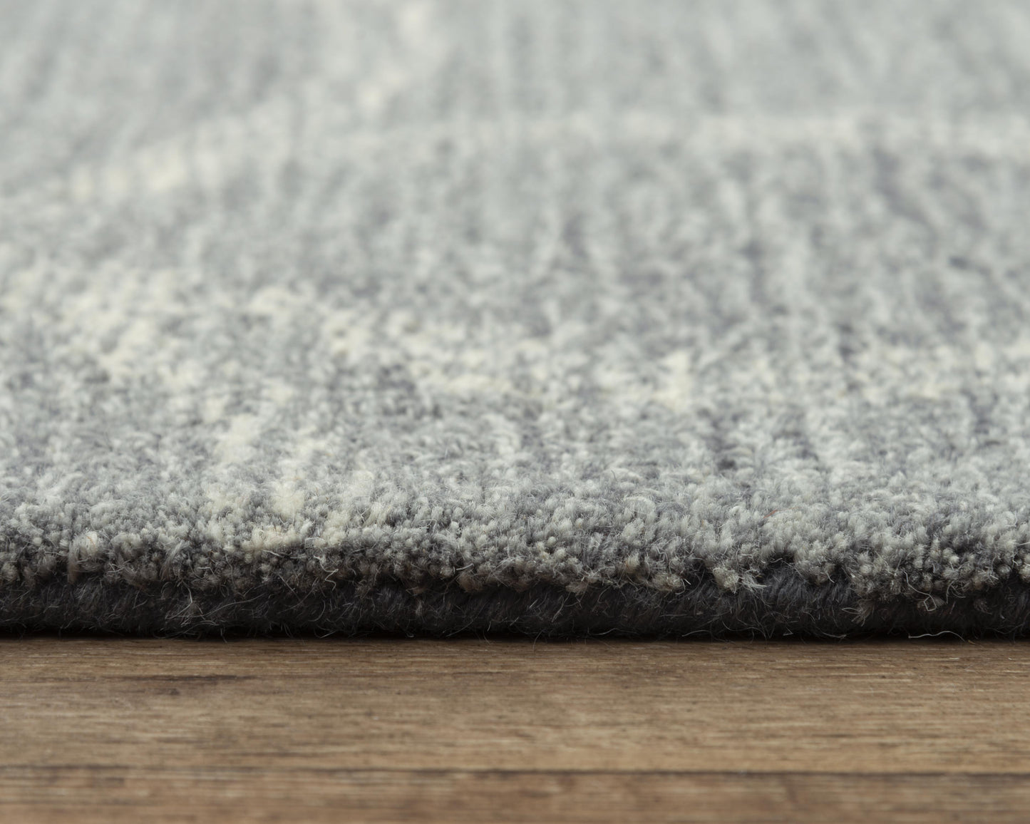 Harmony HMY979 Gray Hand-Tufted Rug - Rizzy