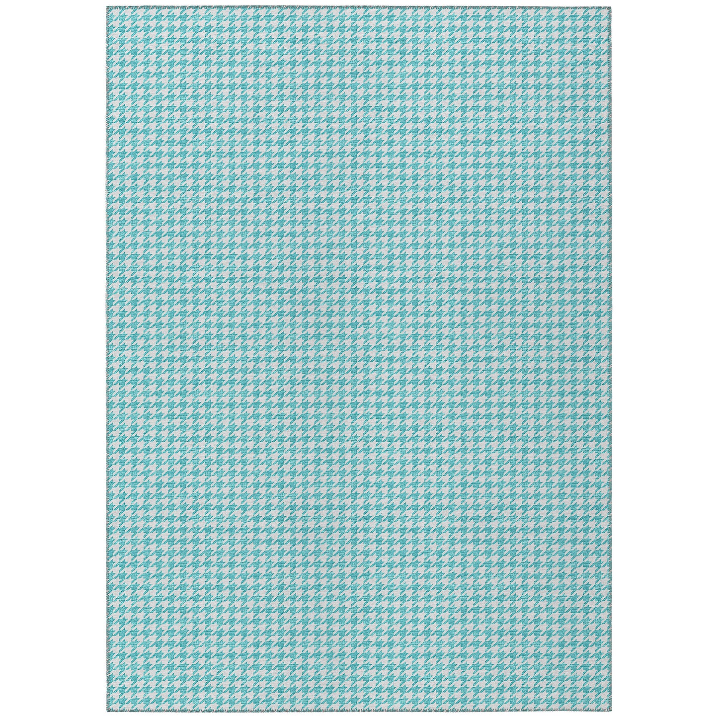 Machine Made Hinton HN1 Aqua - Dalyn Rugs