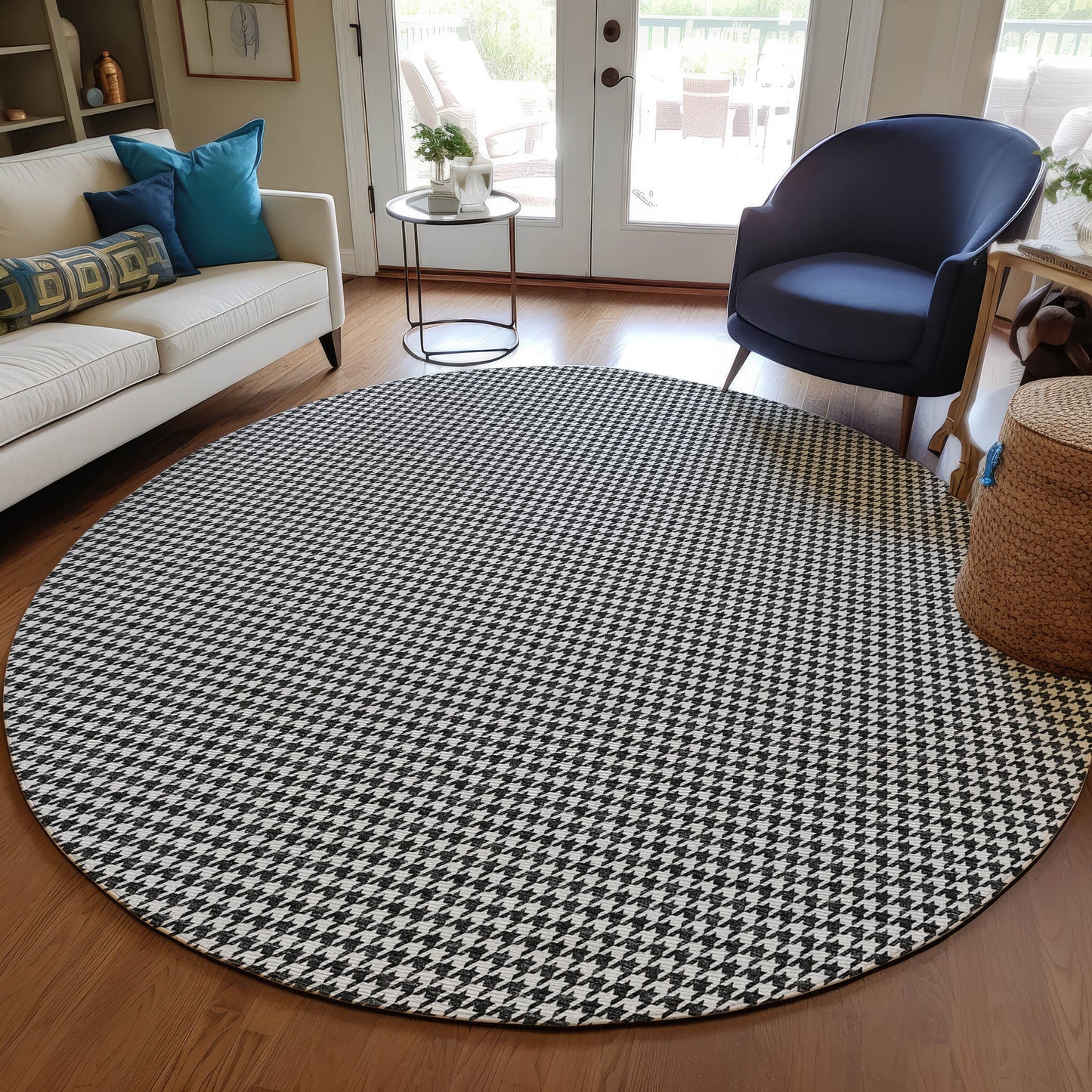 Machine Made Hinton HN1 Black - Dalyn Rugs