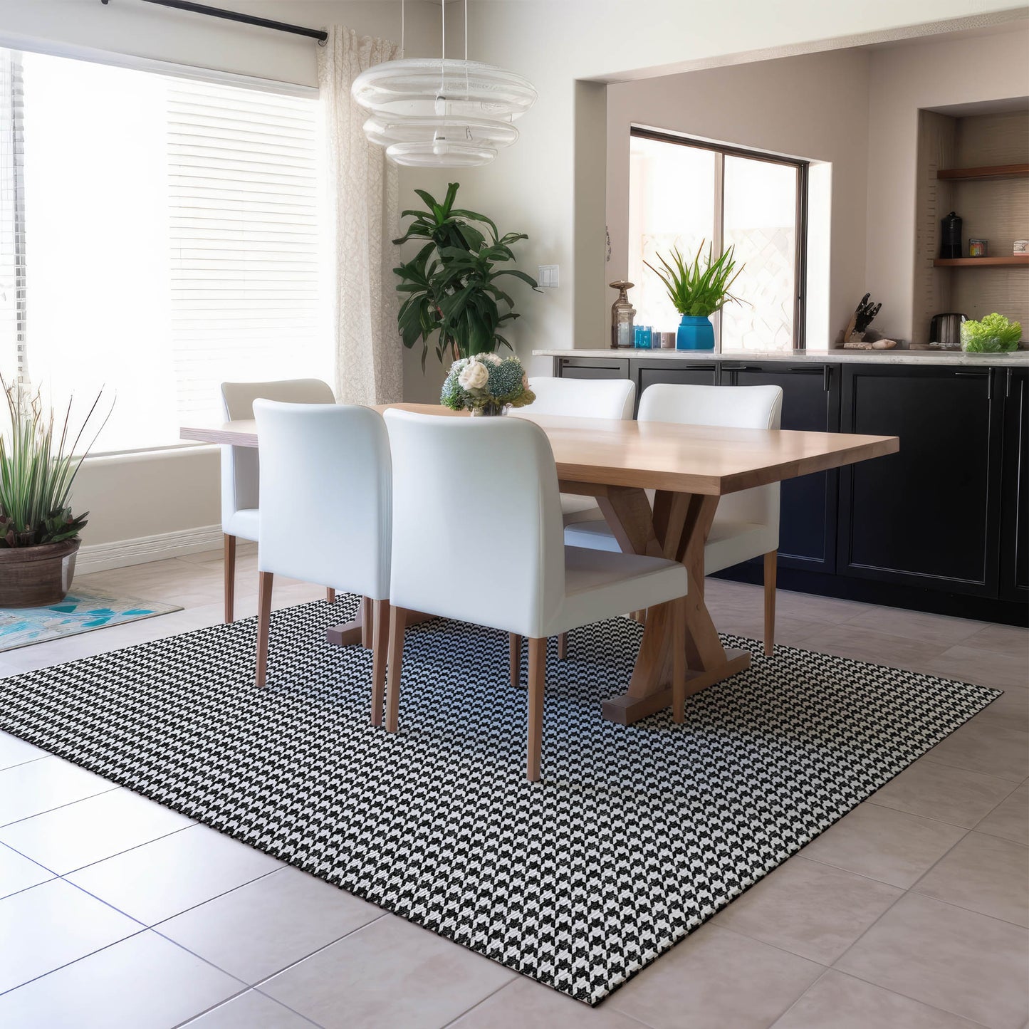 Machine Made Hinton HN1 Black - Dalyn Rugs