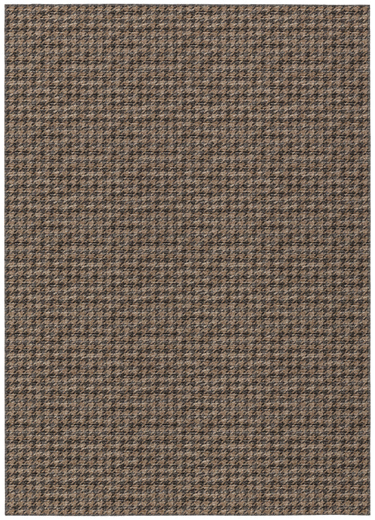 Indoor/Outdoor Hinton HN1 Chocolate Washable