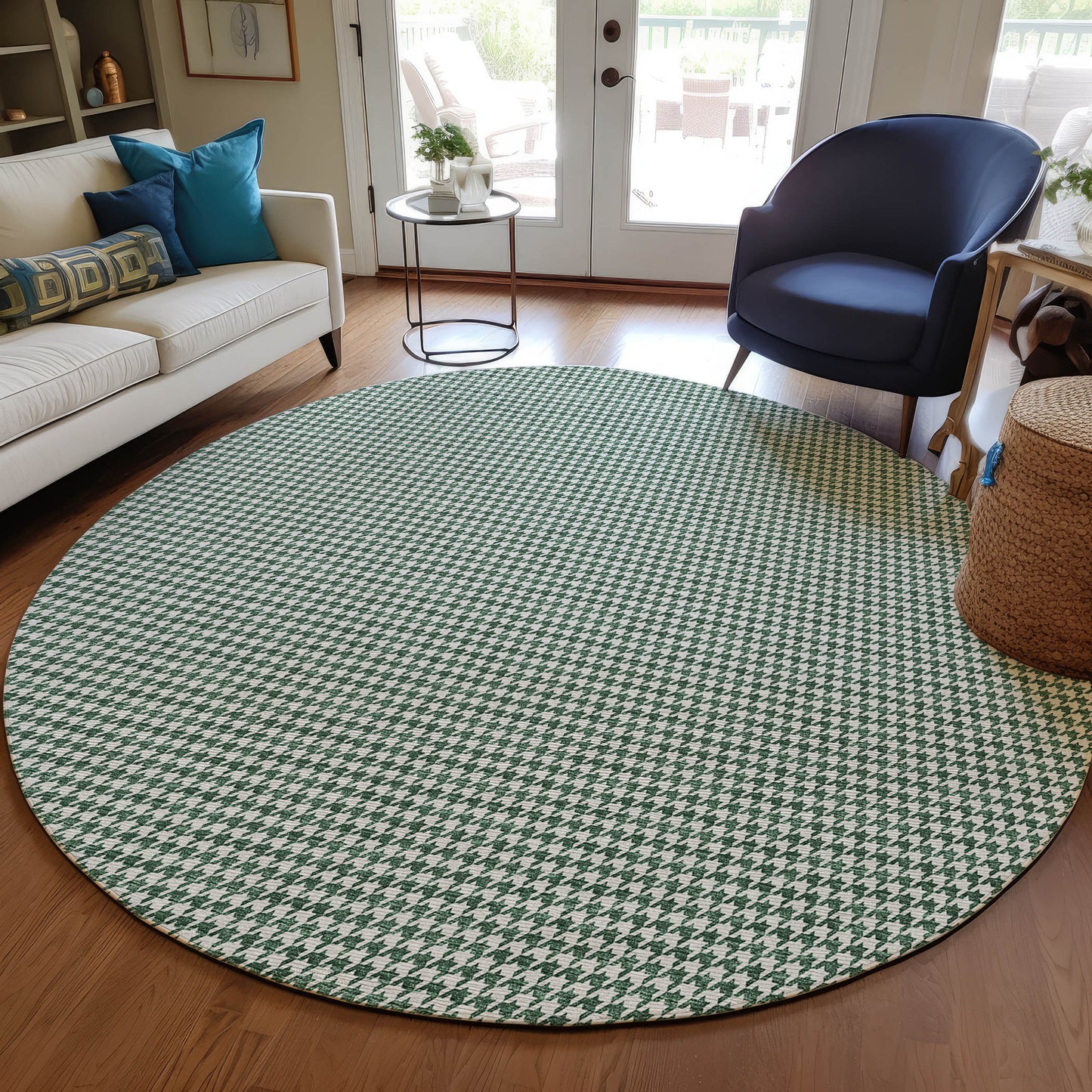 Machine Made Hinton HN1 Green - Dalyn Rugs