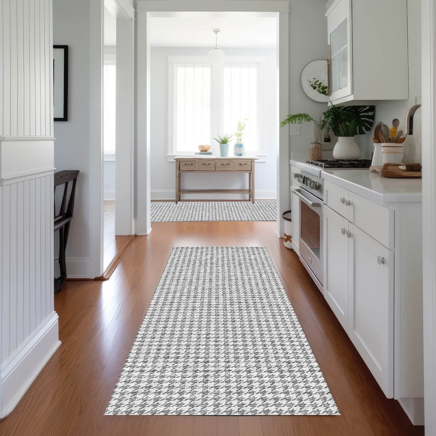 Machine Made Hinton HN1 Gray - Dalyn Rugs