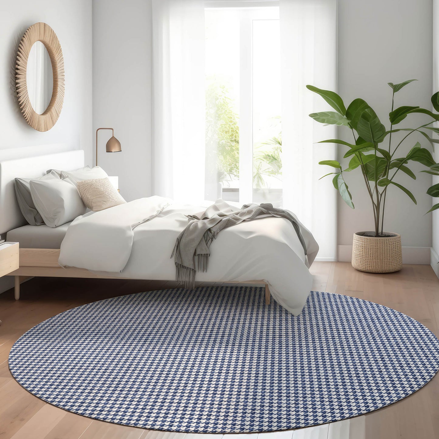 Machine Made Hinton HN1 Navy - Dalyn Rugs