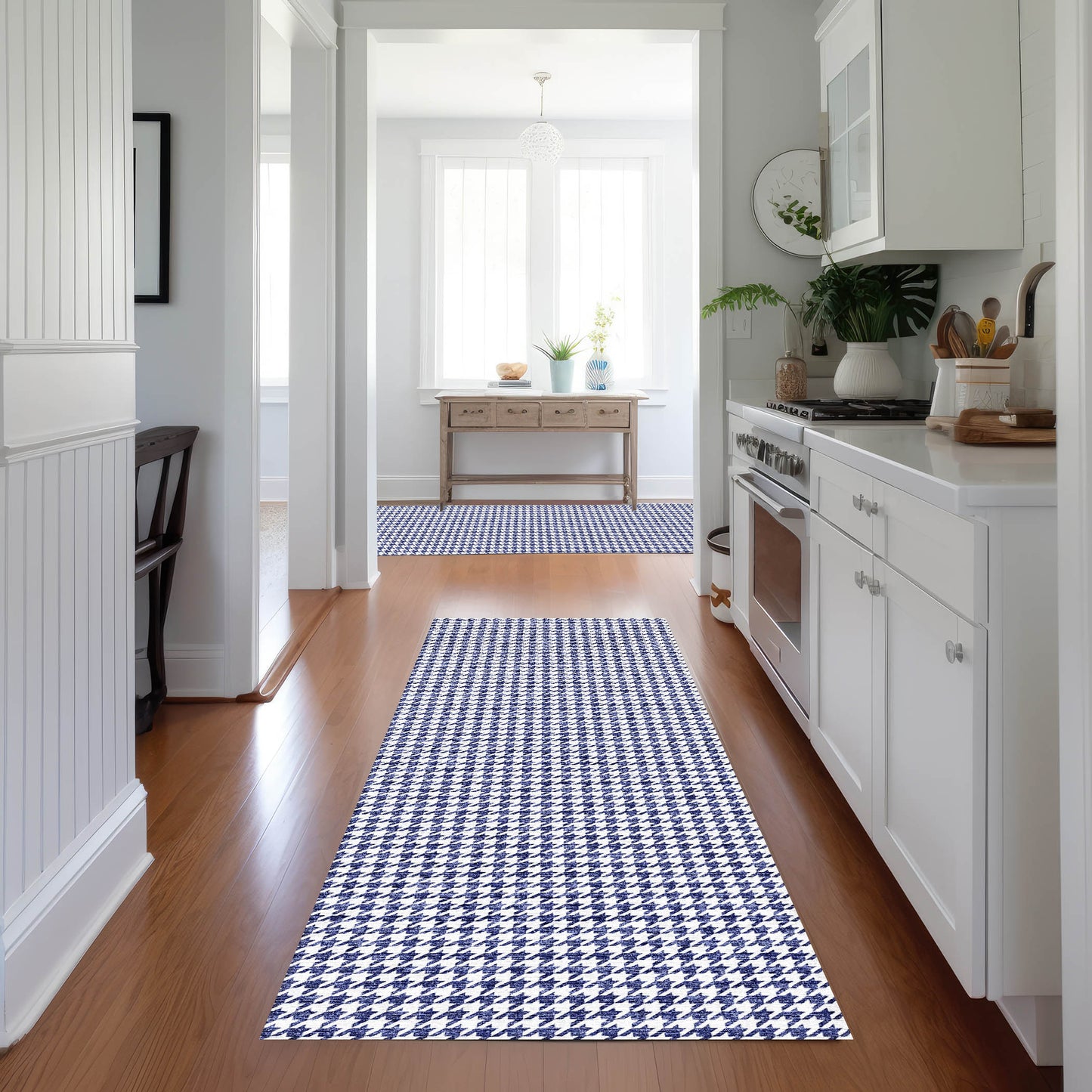 Machine Made Hinton HN1 Navy - Dalyn Rugs