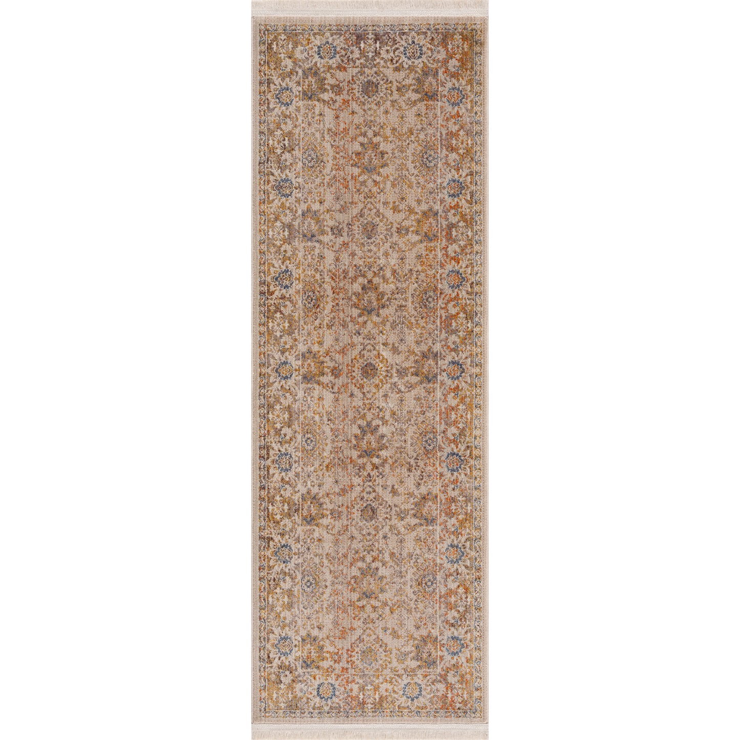 HOLIC-81775 Transitional/Casual Machine Made Ivory/Beige/Multi Polyester Indoor Area Rugs - LR Home