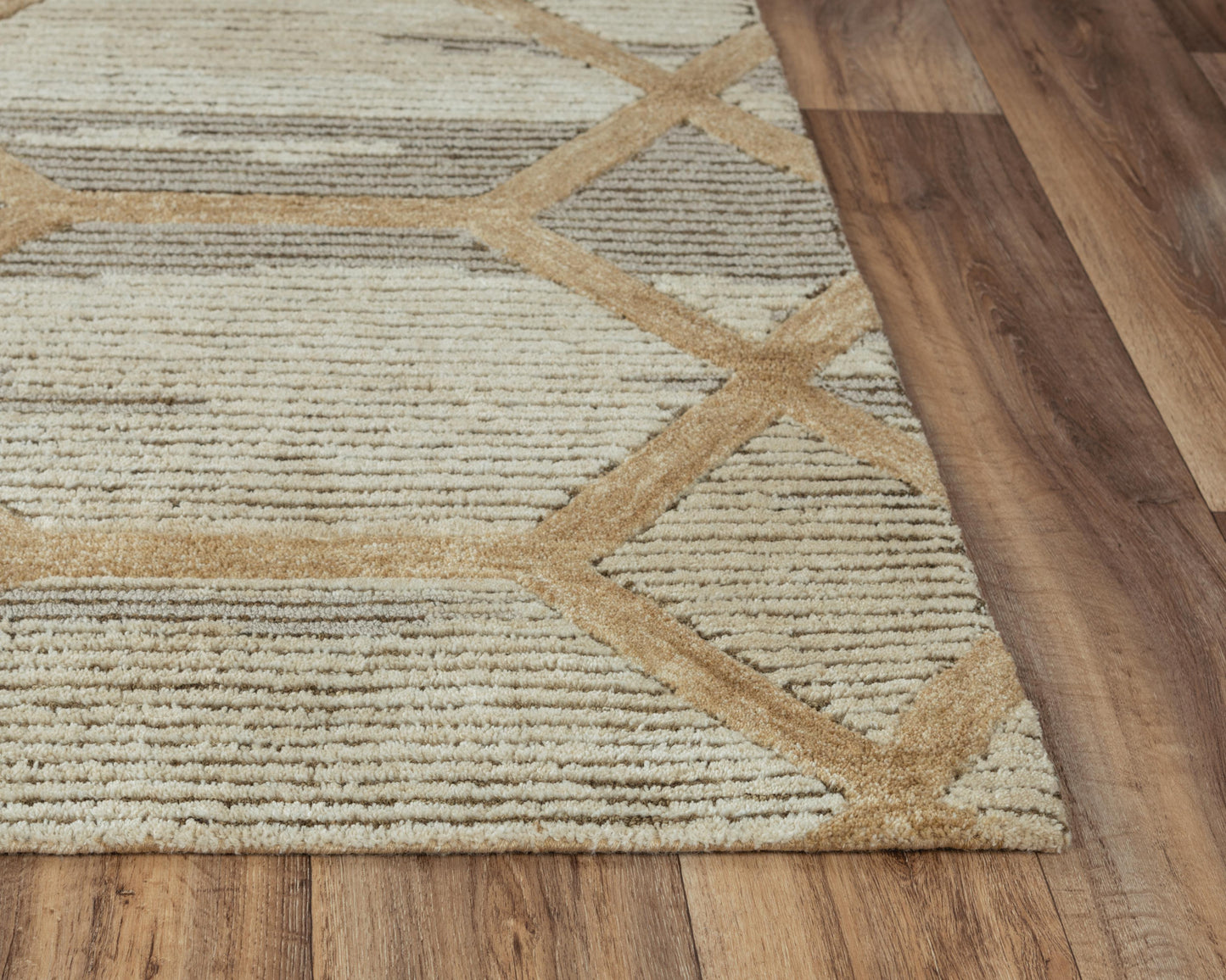 Haven HVN101 Beige Hand-Tufted Rug - Rizzy