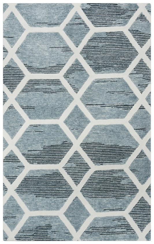 Haven HVN102 Charcoal Hand-Tufted Rug - Rizzy