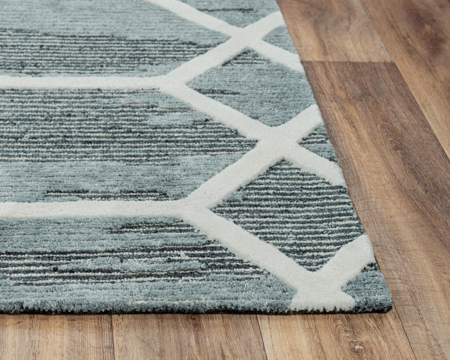 Haven HVN102 Charcoal Hand-Tufted Rug - Rizzy