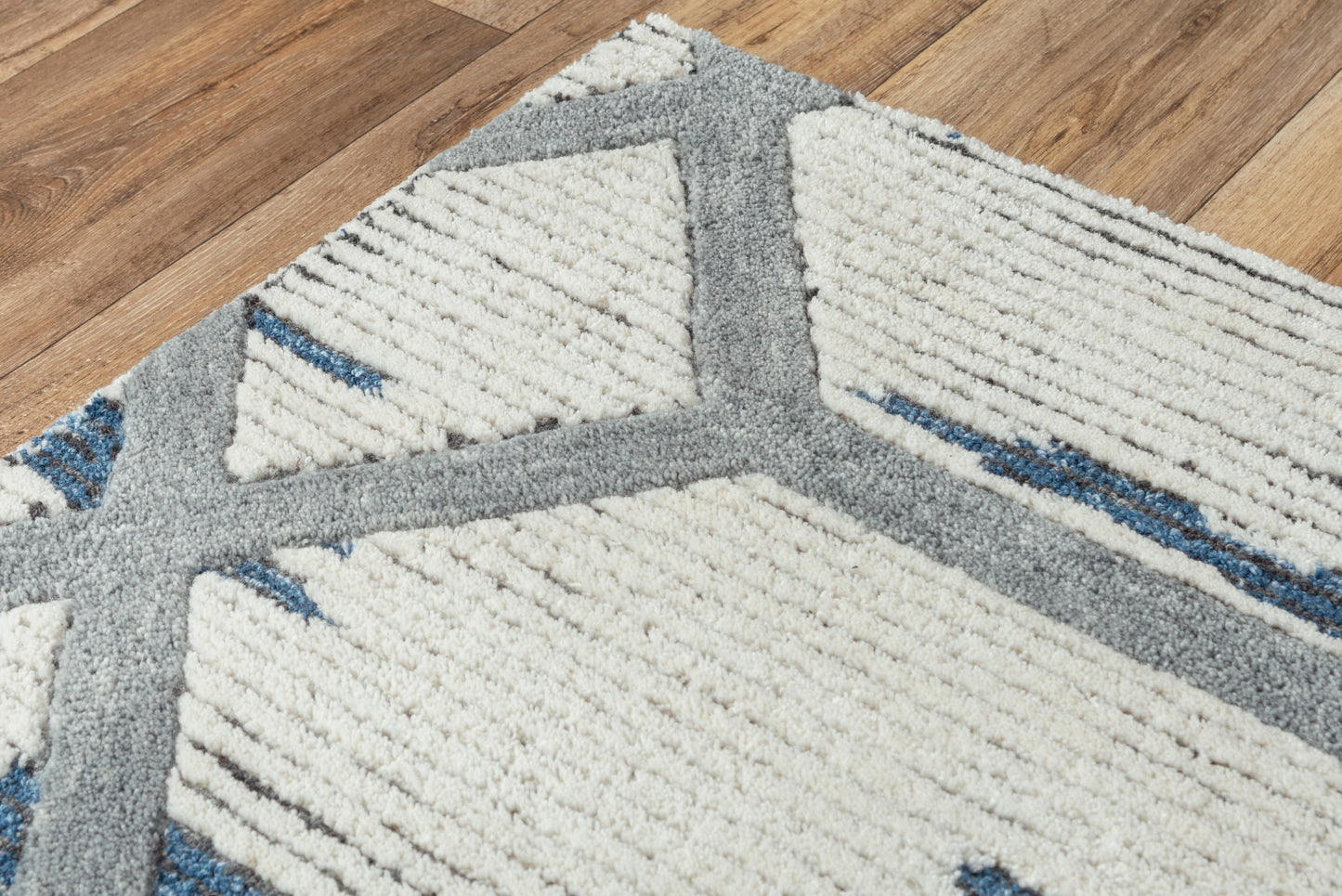Haven HVN103 Blue Hand-Tufted Rug - Rizzy