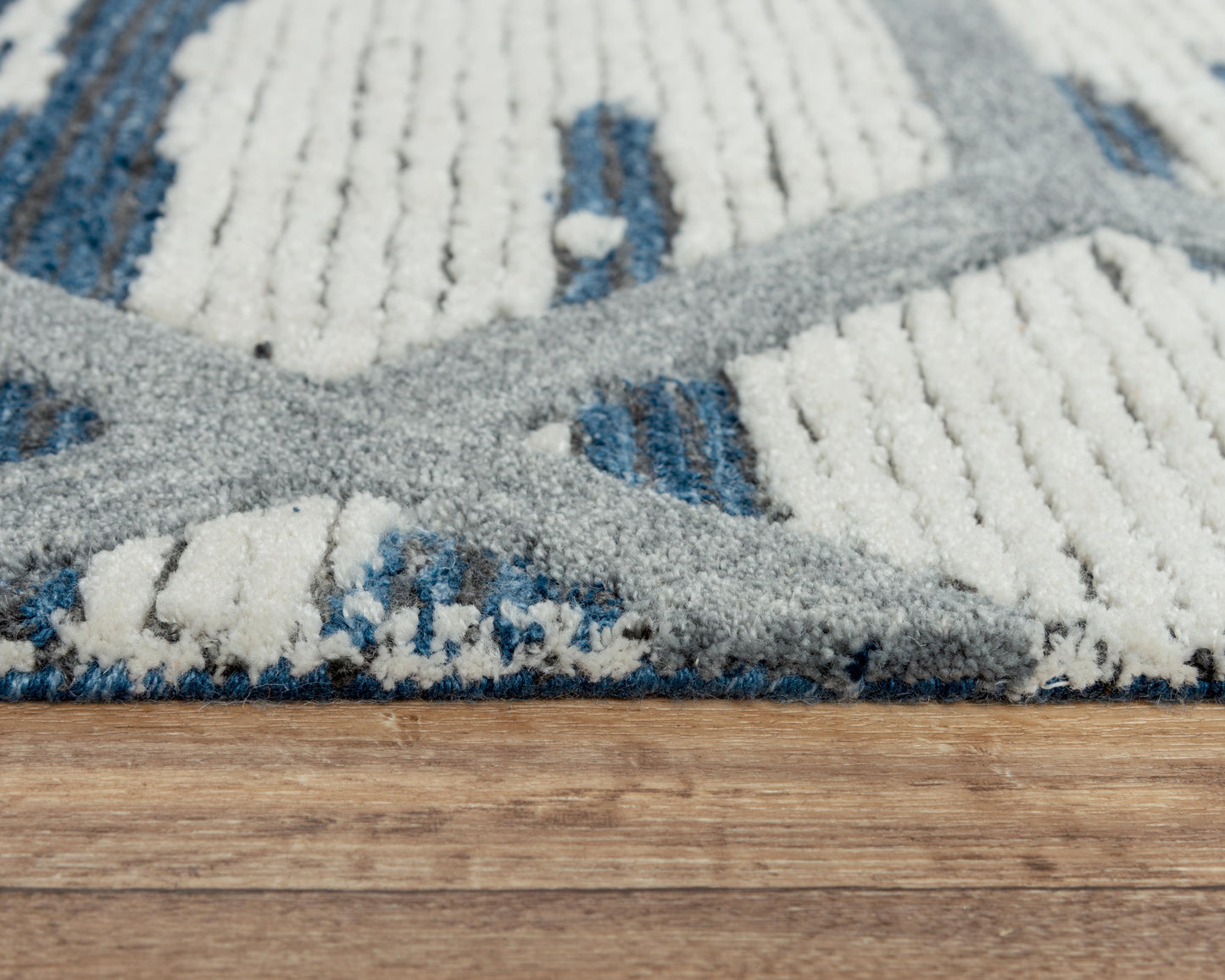 Haven HVN103 Blue Hand-Tufted Rug - Rizzy