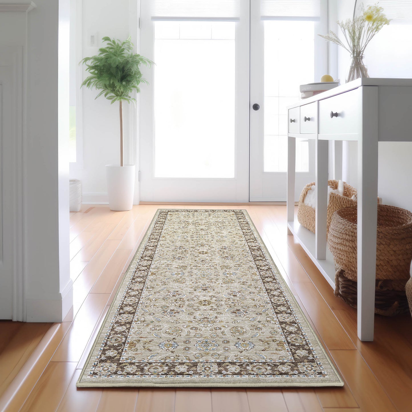 Machine Made Hatay HY1 Beige - Dalyn Rugs