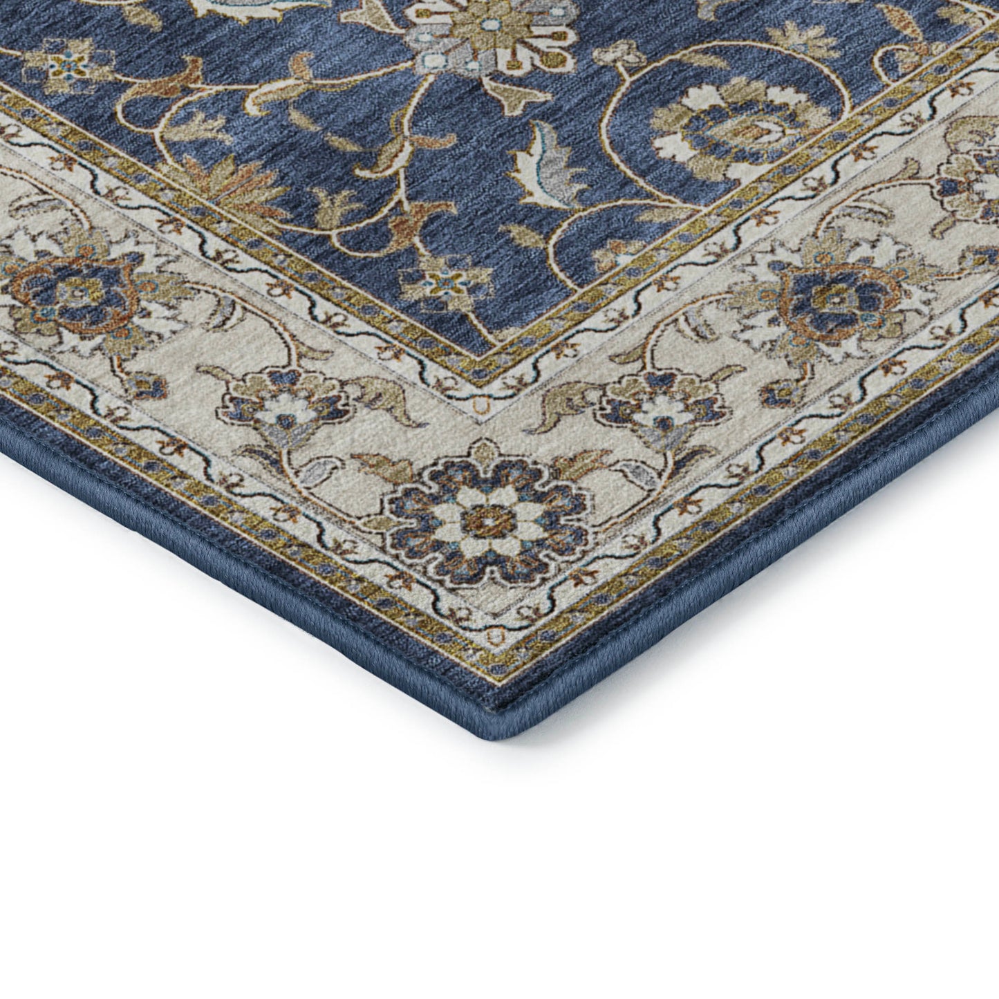 Machine Made Hatay HY1 Navy - Dalyn Rugs