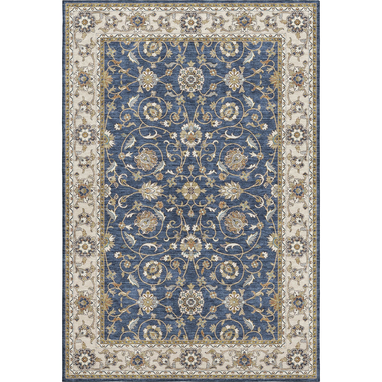 Machine Made Hatay HY1 Navy - Dalyn Rugs