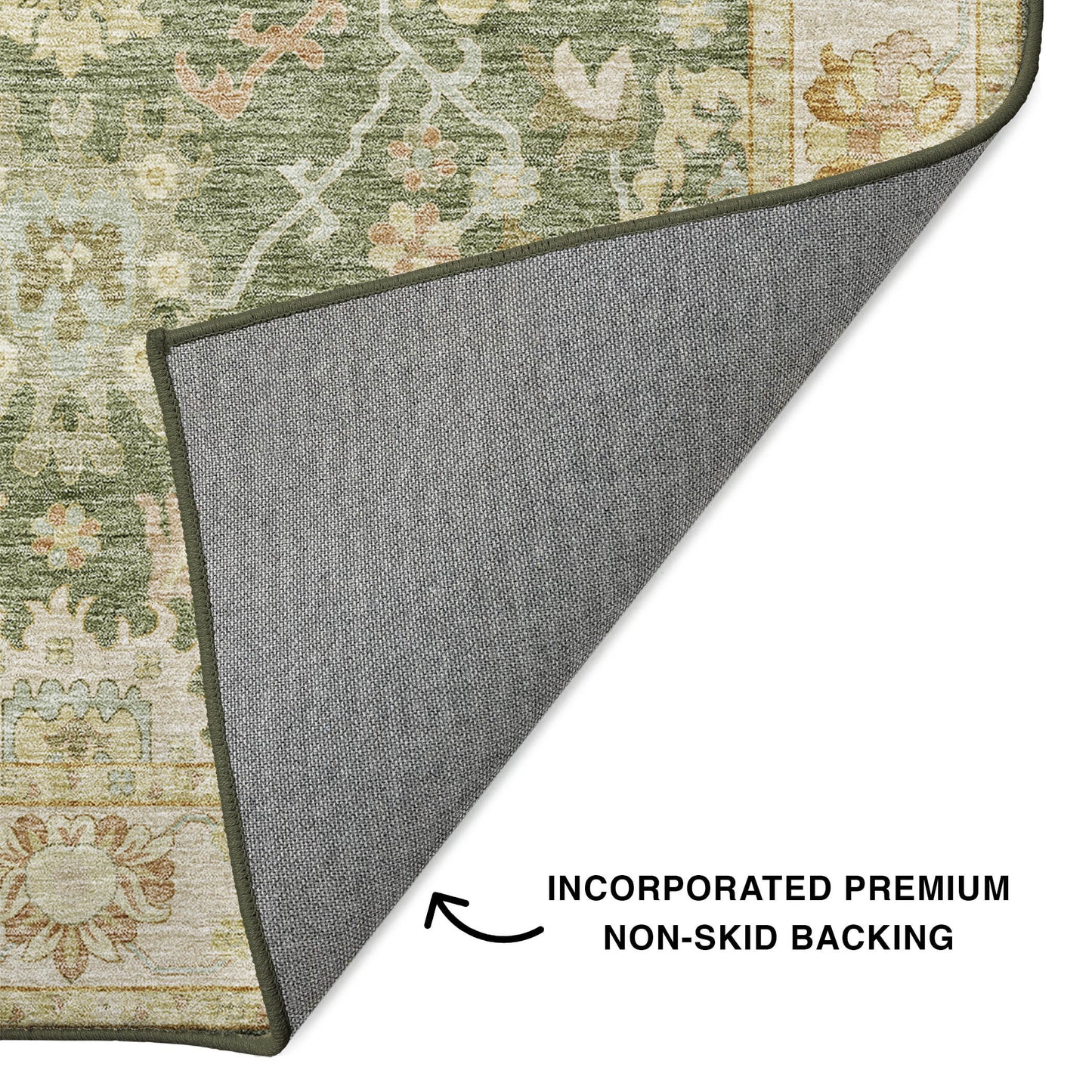 Machine Made Hatay HY2 Aloe - Dalyn Rugs