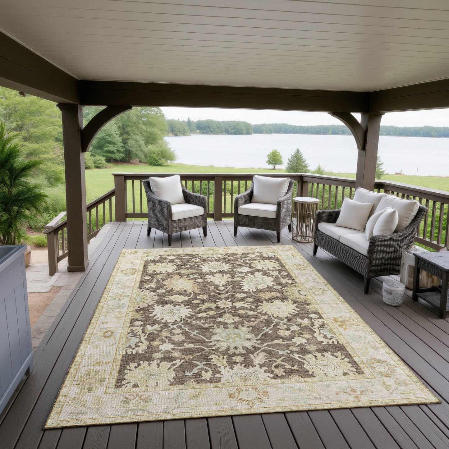 Machine Made Hatay HY2 Chocolate - Dalyn Rugs