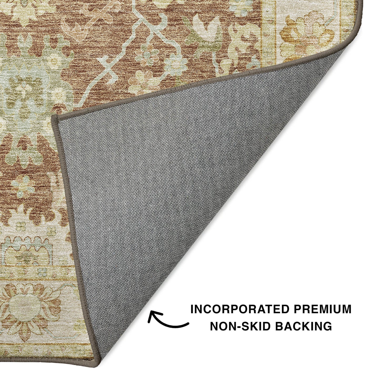 Machine Made Hatay HY2 Paprika - Dalyn Rugs