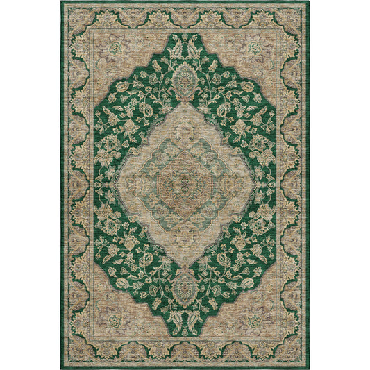 Machine Made Hatay HY3 Emerald - Dalyn Rugs