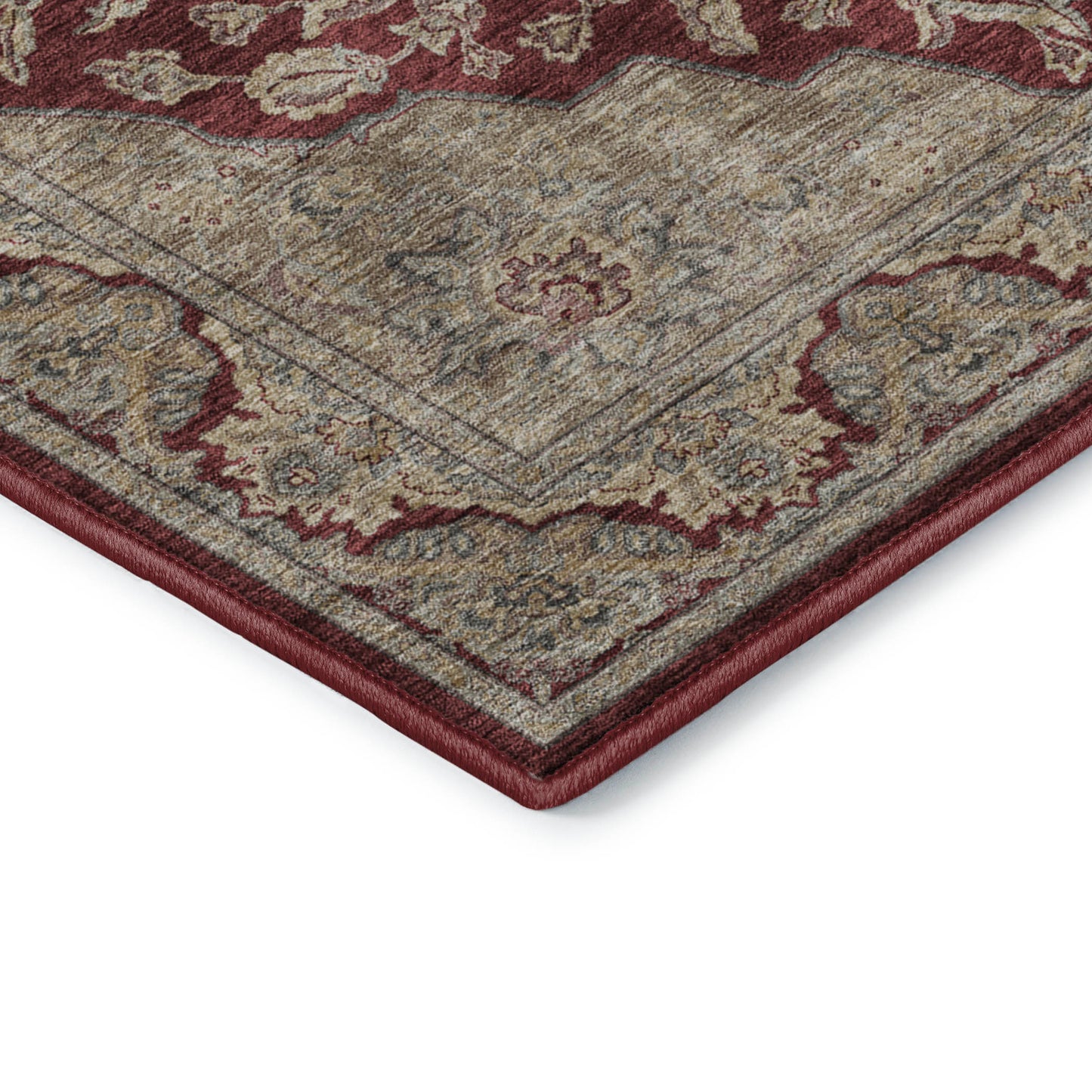 Machine Made Hatay HY3 Garnet - Dalyn Rugs